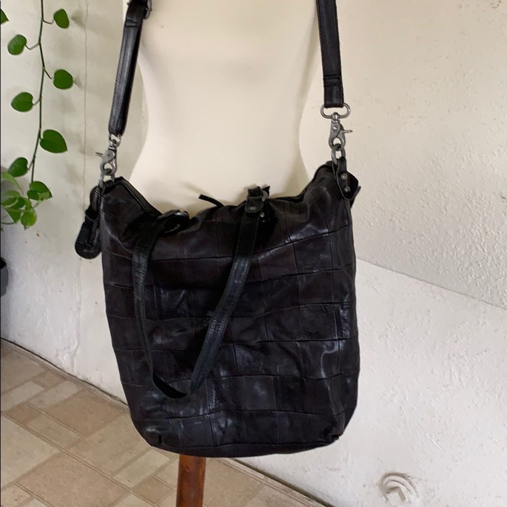 Free people leather crossbody